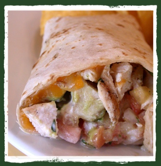 Zona Fresca - Char Broiled Chicken Burrito