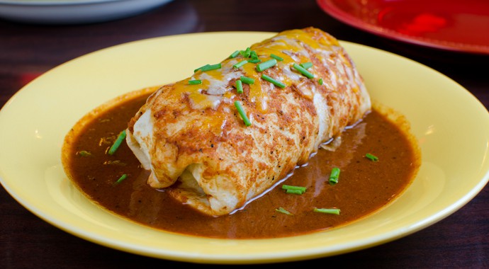 Fresh Mexican Food - Enchilada Style Burrito