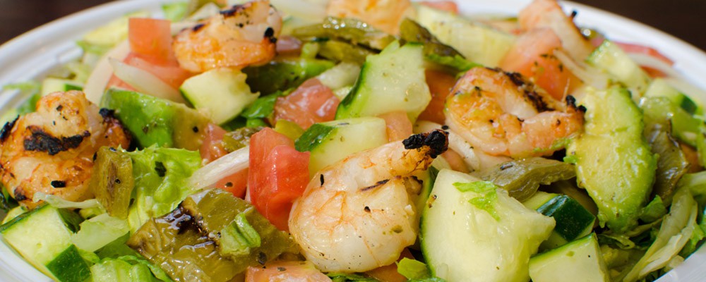 Nopales Shrimp1000x400 - Photo Copyright 2011 Robert Giordano