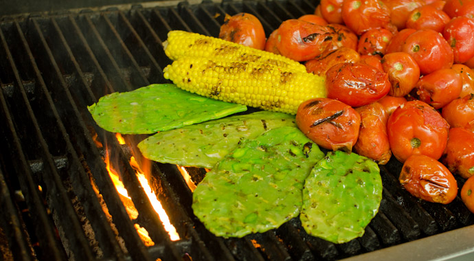 Zona Fresca Grilled Veggies - Photo Copyright 2011 Robert Giordano